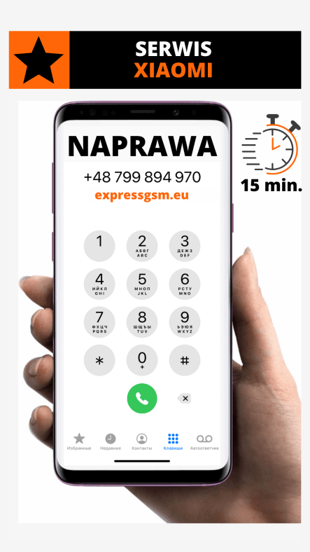 Serwis telefonów Xiaomi w Warszawie