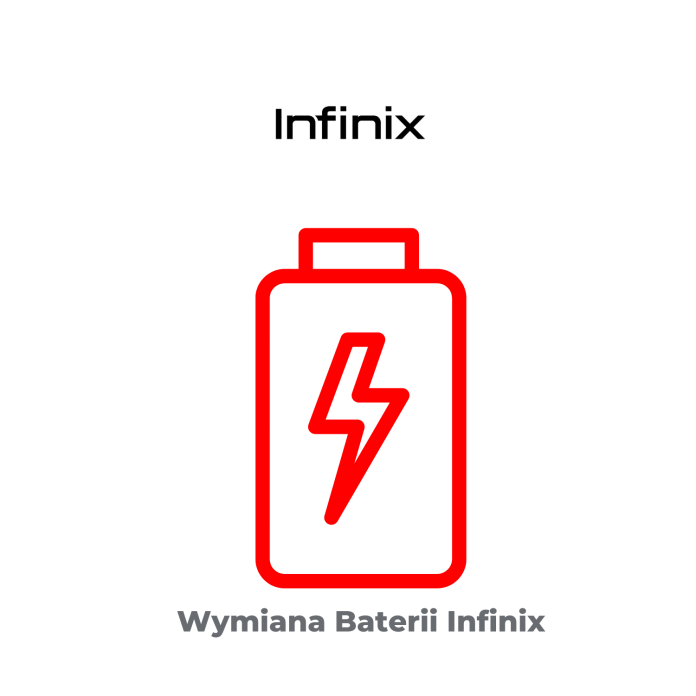 Wymiana Baterii Infinix
