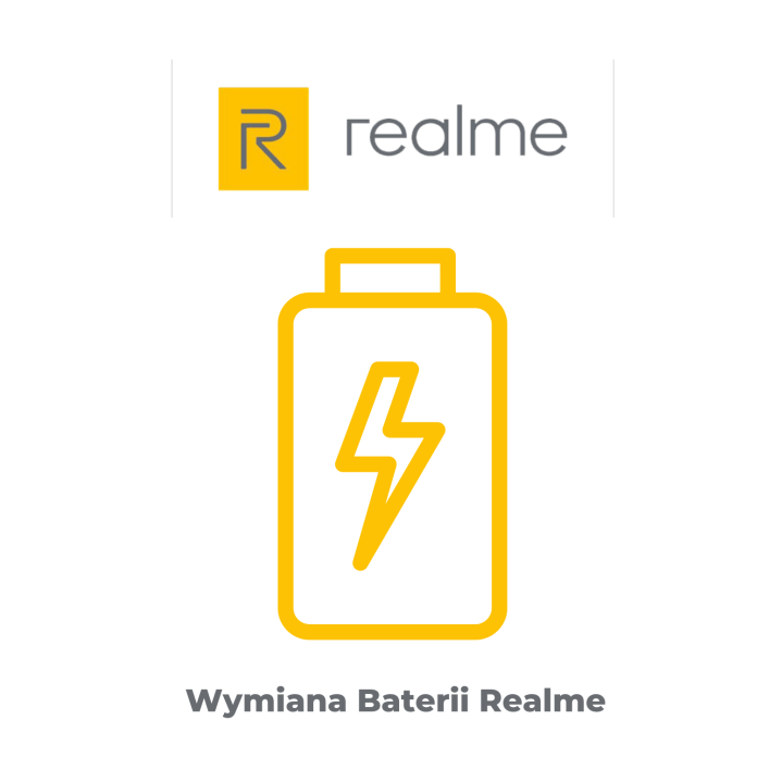 Wymiana Baterii Realme