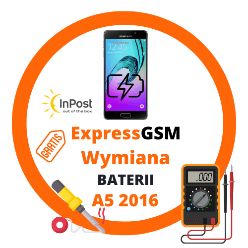 Wymiana baterii Samsung A5 2016