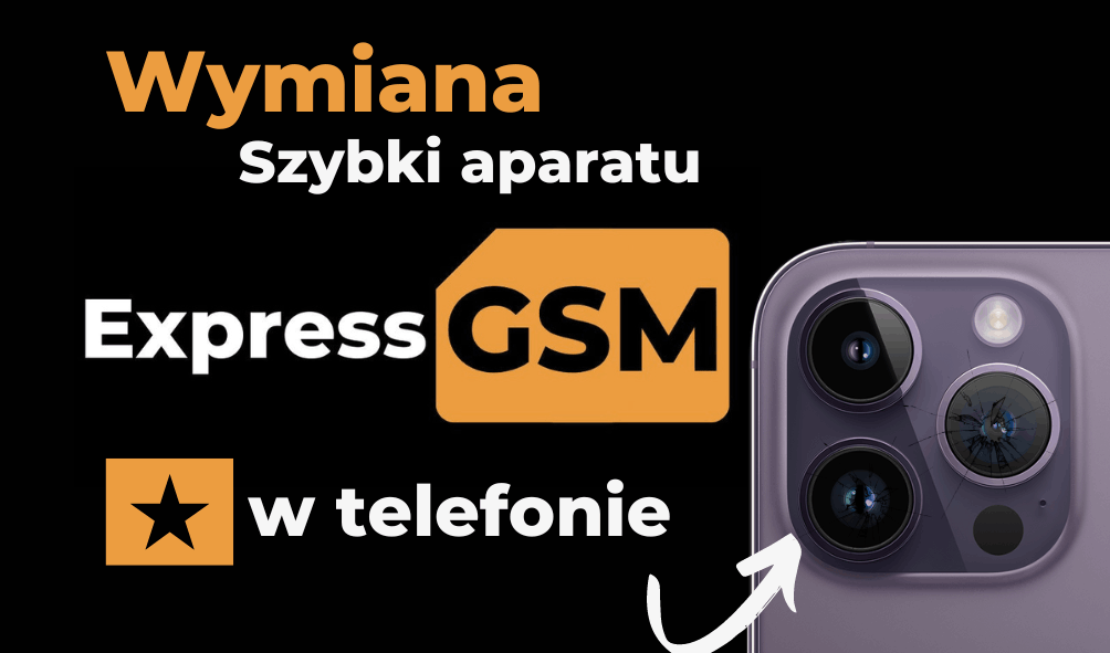 Wymiana szybki aparatu w telefonie
