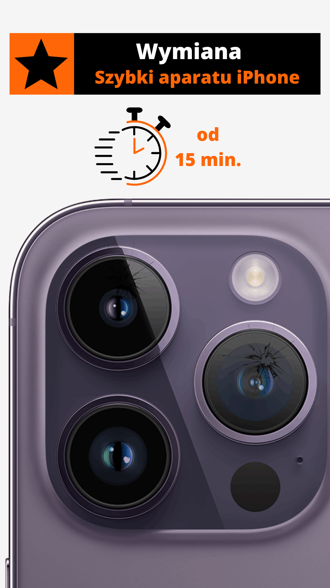 Wymiany wyświetlacza tanio w telefonie Samsung Wymiana szybki aparatu w iPhone