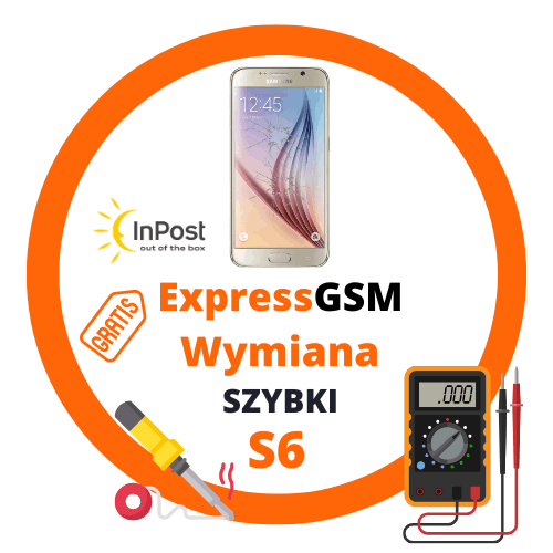 Wymiana szybki Samsung S6