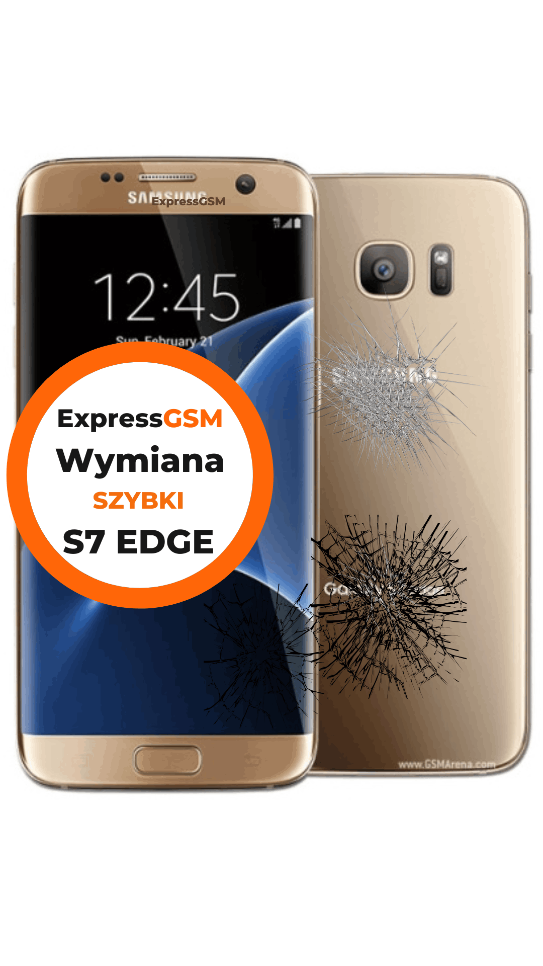 Wymiana szybki Samsung S7 EDGE