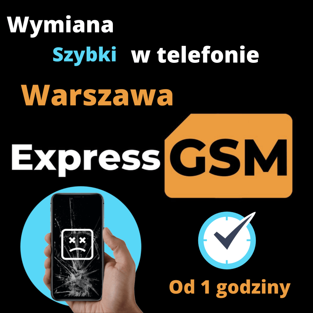 Wymiana szybki w telefonie Warszawa