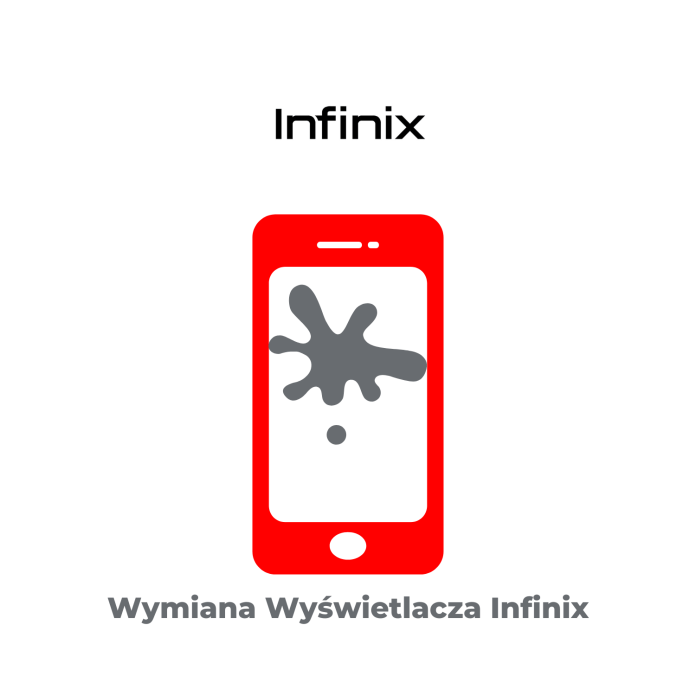 Wymiana wyświetlacza Infinix