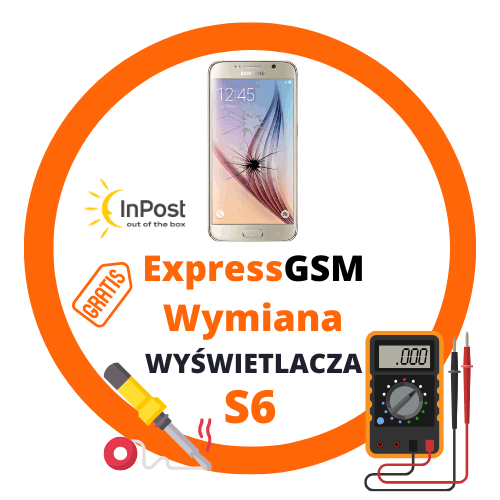 Wymiana wyświetlacza Samsung S6