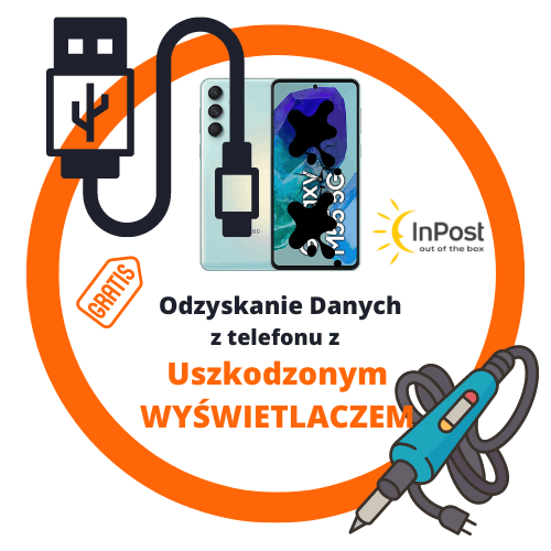 Odzyskanie danych z telefonu z uszkodzonym wyświetlaczem