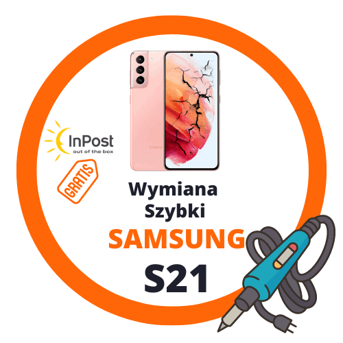 Samsung S21 wymiana szybki Cena