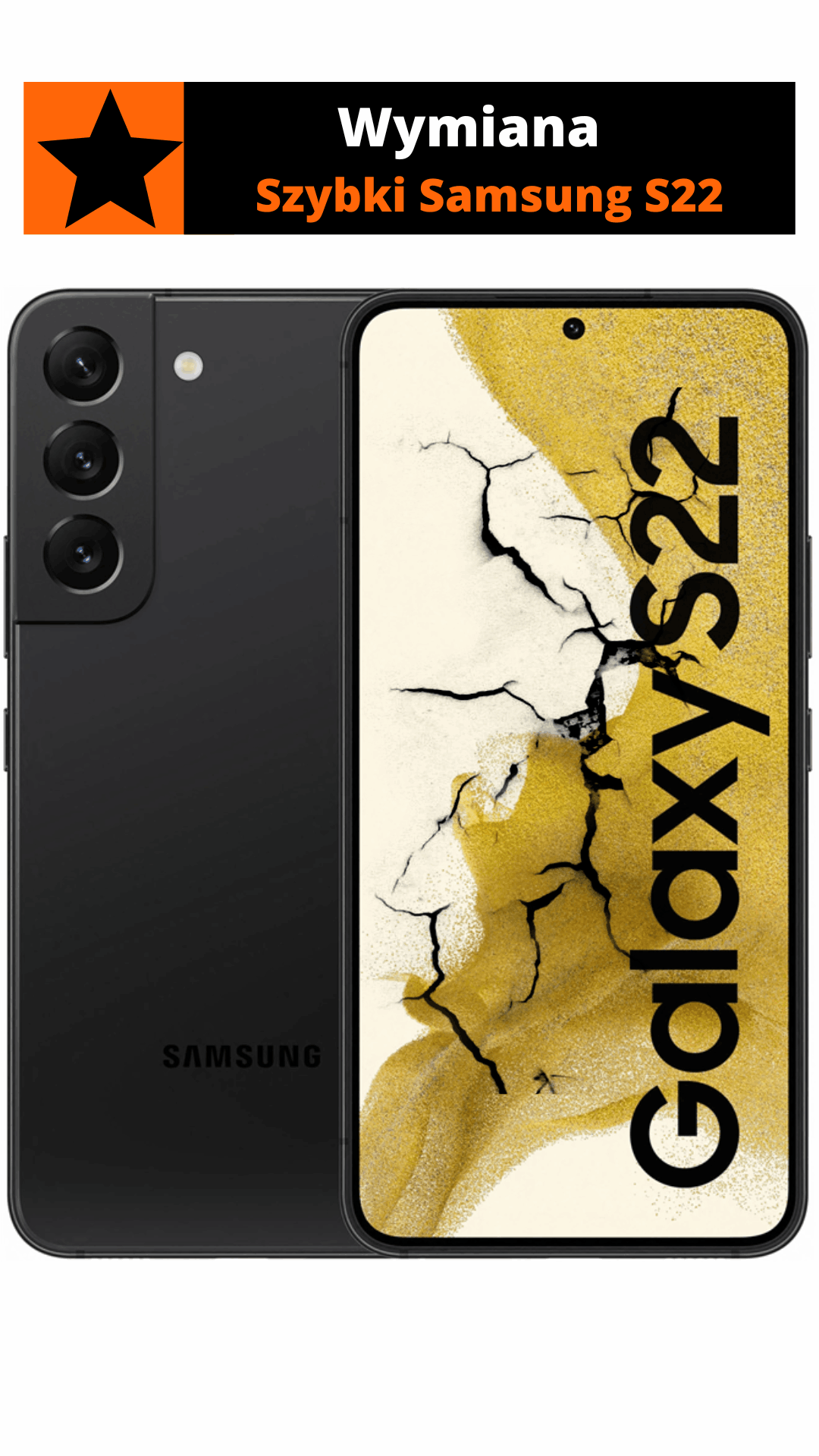 wymiana szybki Samsung S22