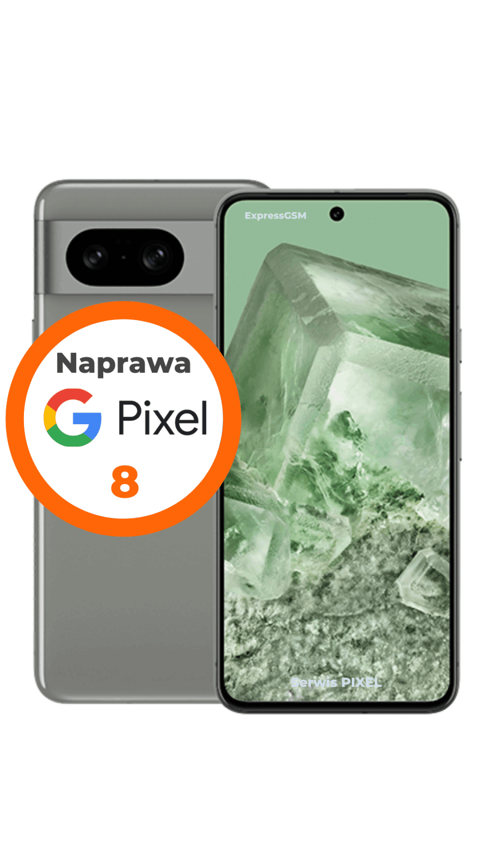 Wymiana szybki Google Pixel 8 w serwisie Warszawa
