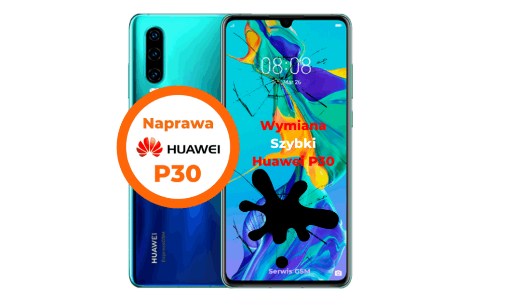 Wymiana Szybki Huawei P30