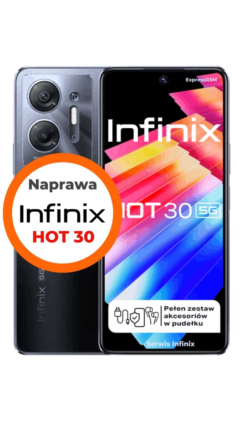 Wymiana szybki Infinix Hot 30 w ExpressGSM Warszawa