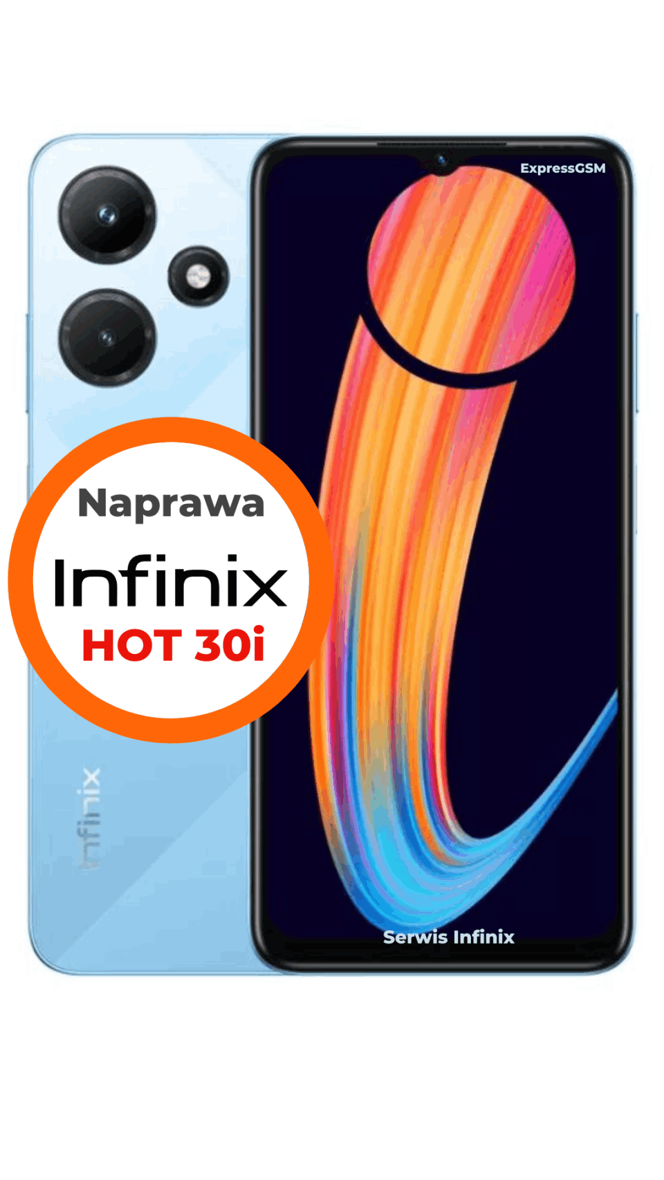 Wymiana szybki Infinix Hot 30i w ExpressGSM Warszawa