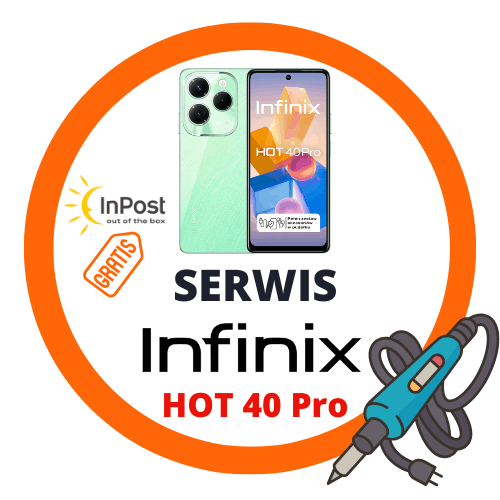 Naprawa ekranu Infinix Hot 40 Pro – profesjonalna usługa z gwarancją