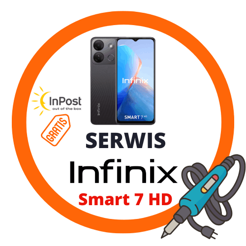 Naprawa ekranu Infinix Smart 7 HD – profesjonalna obsługa z gwarancją