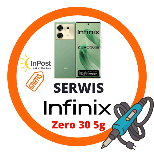 Naprawa ekranu Infinix Zero 30 5G – szybka usługa z gwarancją