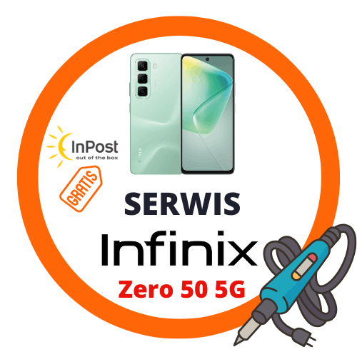 Naprawa ekranu Infinix Zero 50 5G – profesjonalny serwis z gwarancją