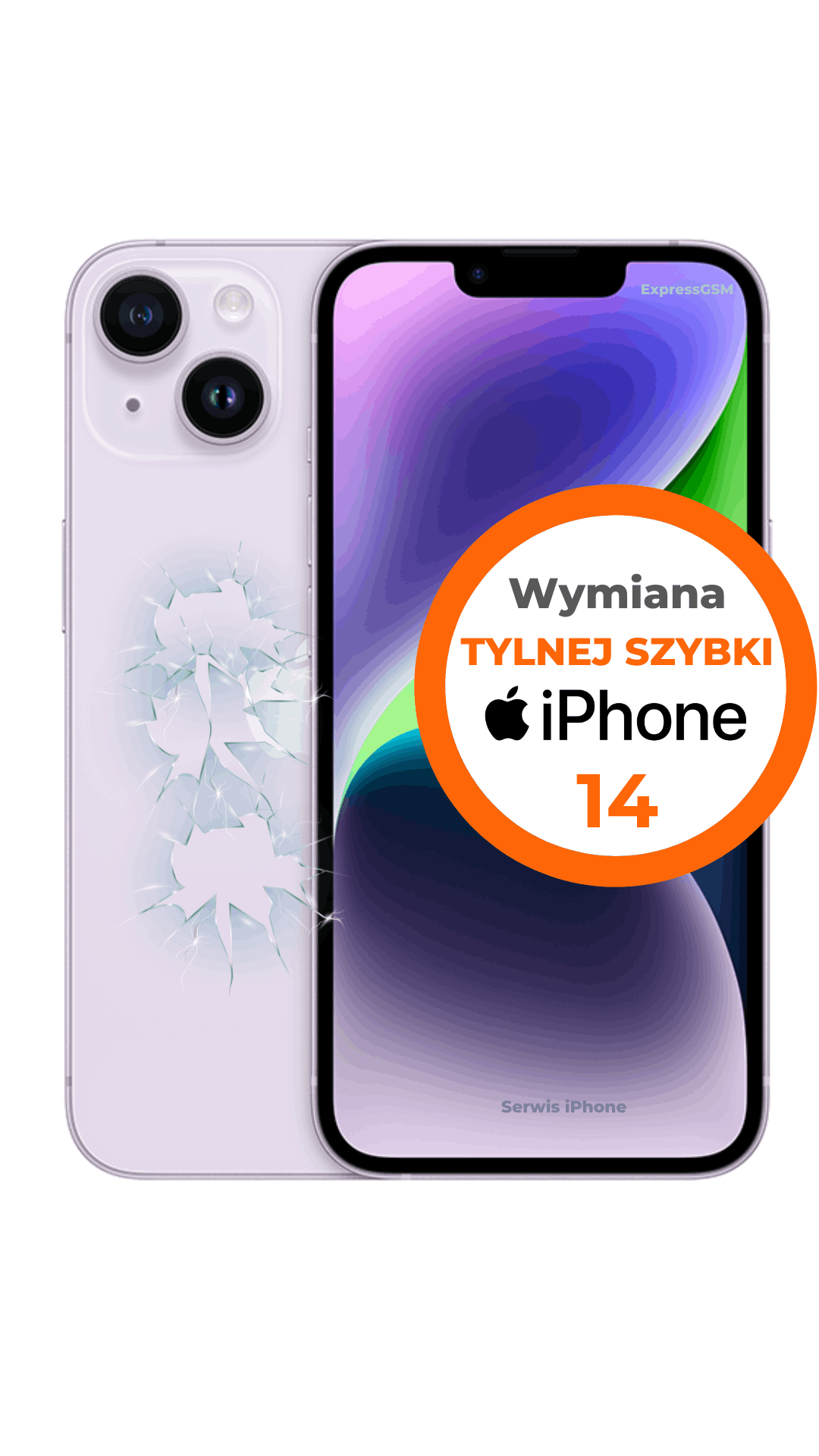 iPhone 14 wymiana tylnej szybki cena