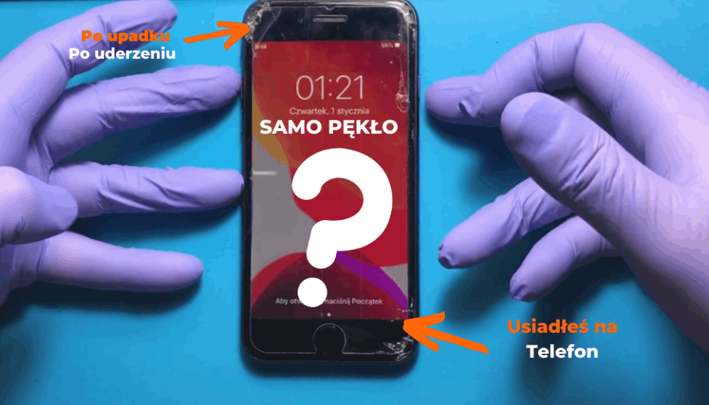 iPhone 8 Wymiana szybki