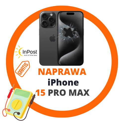 Naprawa iPhone 15 Pro Max cennik