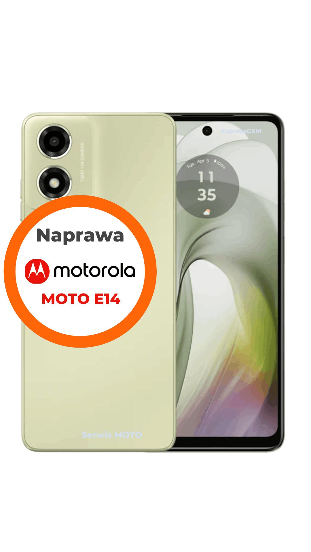 Naprawa Motorola Moto E14 – wymiana szybki w Warszawie