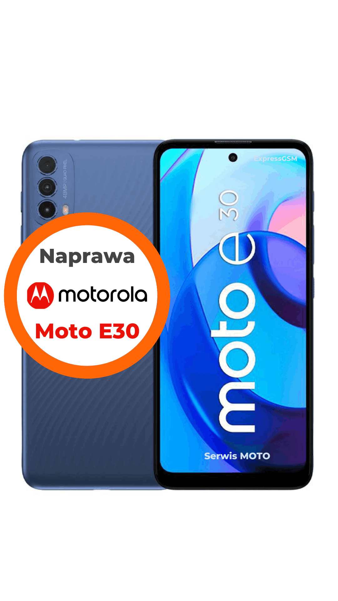 Naprawa Motorola Moto E30 – wymiana szybki w serwisie Warszawa