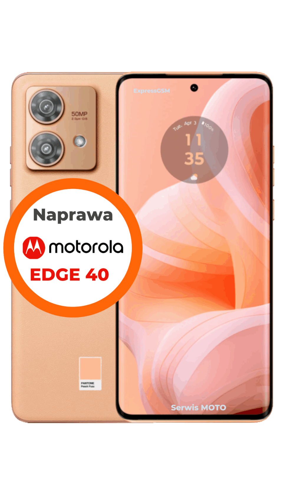 Naprawa Motorola Edge 40 – wymiana szybki w Warszawie