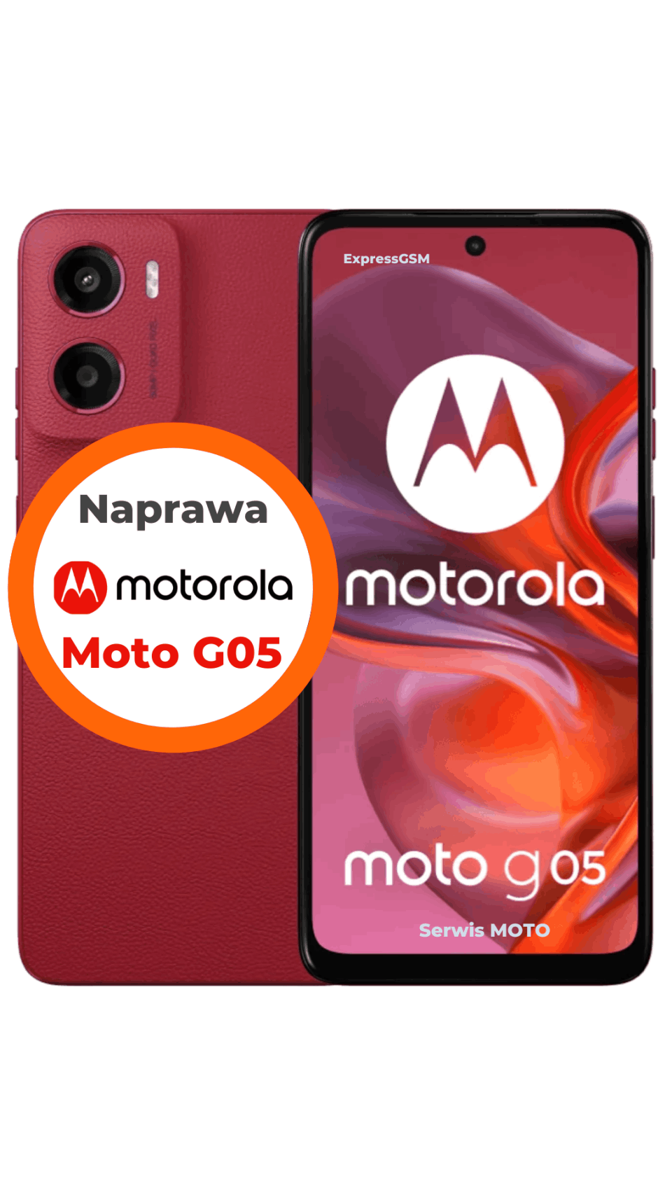 Naprawa Motorola G05 – wymiana szybki/external cover Warszawa