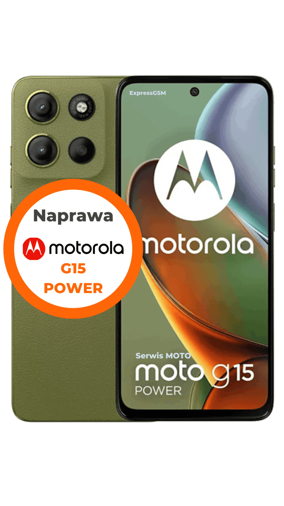 Naprawa Motorola G15 Power – wymiana szybki i ekranu w ExpressGSM