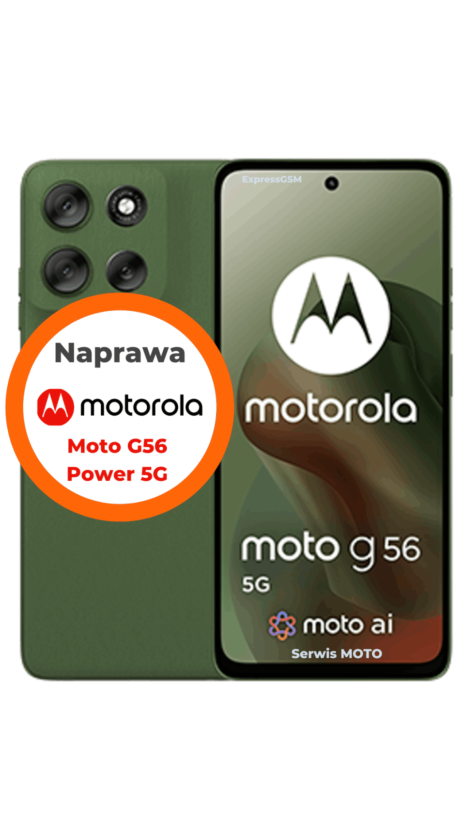 Naprawa Motorola G56 Power 5G – wymiana szybki w serwisie Warszawa