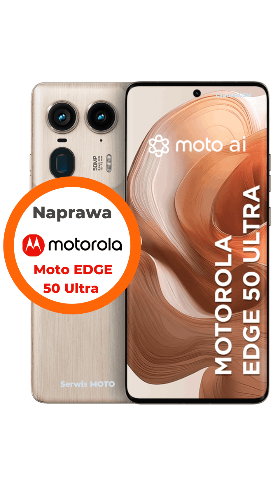 Naprawa Motorola Edge 50 Ultra – wymiana szybki w Warszawie