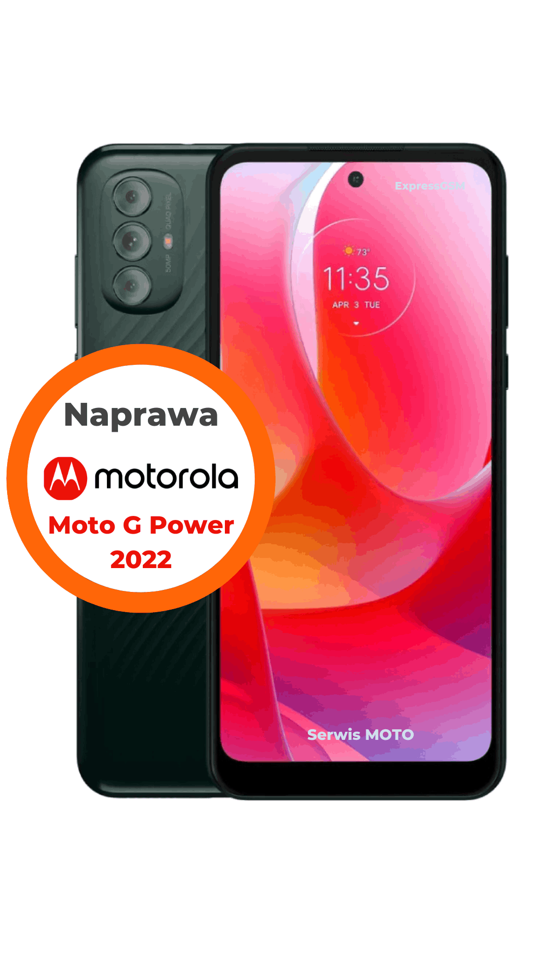 Naprawa Motorola Moto G Power 2022 – wymiana szybki w serwisie Warszawa