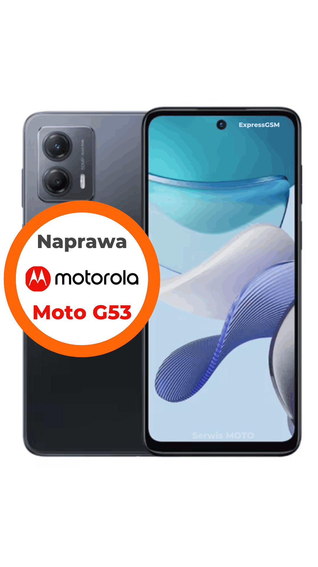 Naprawa Motorola Moto G53 – wymiana szybki w serwisie Warszawa