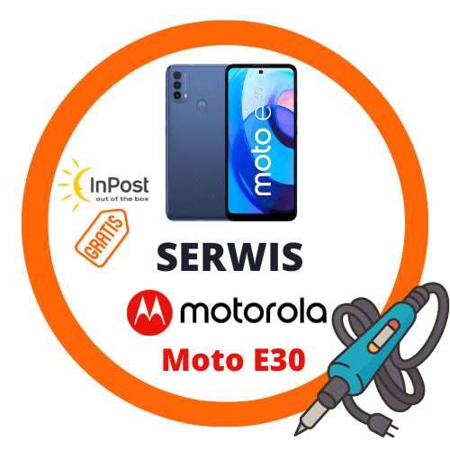 Serwis Moto E30 – test ekranu i dotyku po naprawie