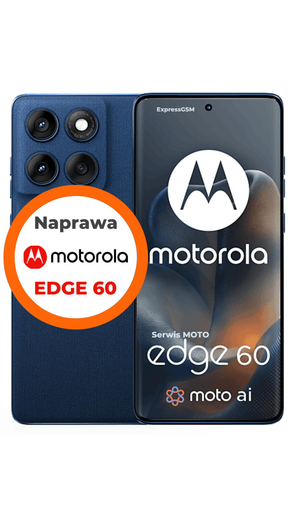 Naprawa Motorola Edge 60 – wymiana szybki w Warszawie