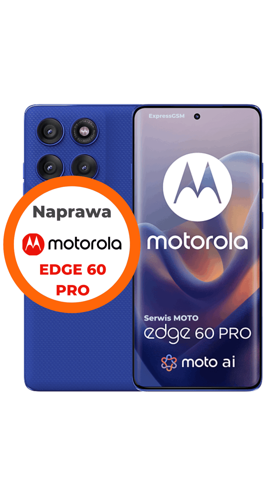 Naprawa Motorola Edge 60 – wymiana szybki w Warszawie