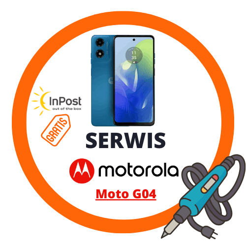 Serwis Motorola G04 – profesjonalna wymiana ekranu i test dotyku