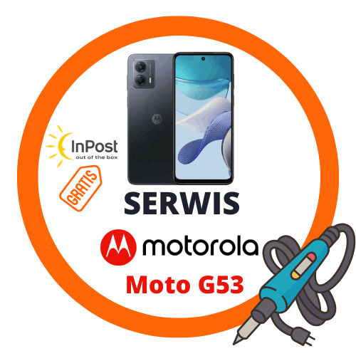 Serwis Moto G53 – test ekranu dotyku i audio po naprawie