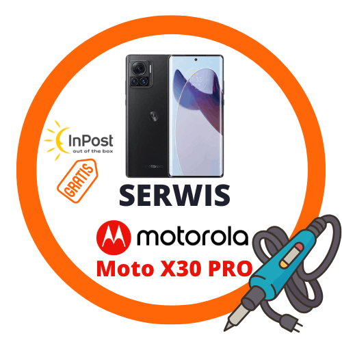 Serwis Motorola X30 Pro – wymiana ekranu i test dotyku po naprawie