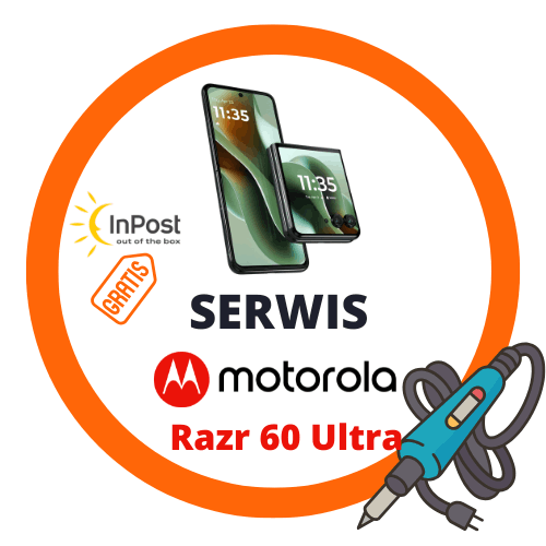 Serwis Motorola Razr 60 Ultra – naprawa ekranu wewnętrznego i zawiasu