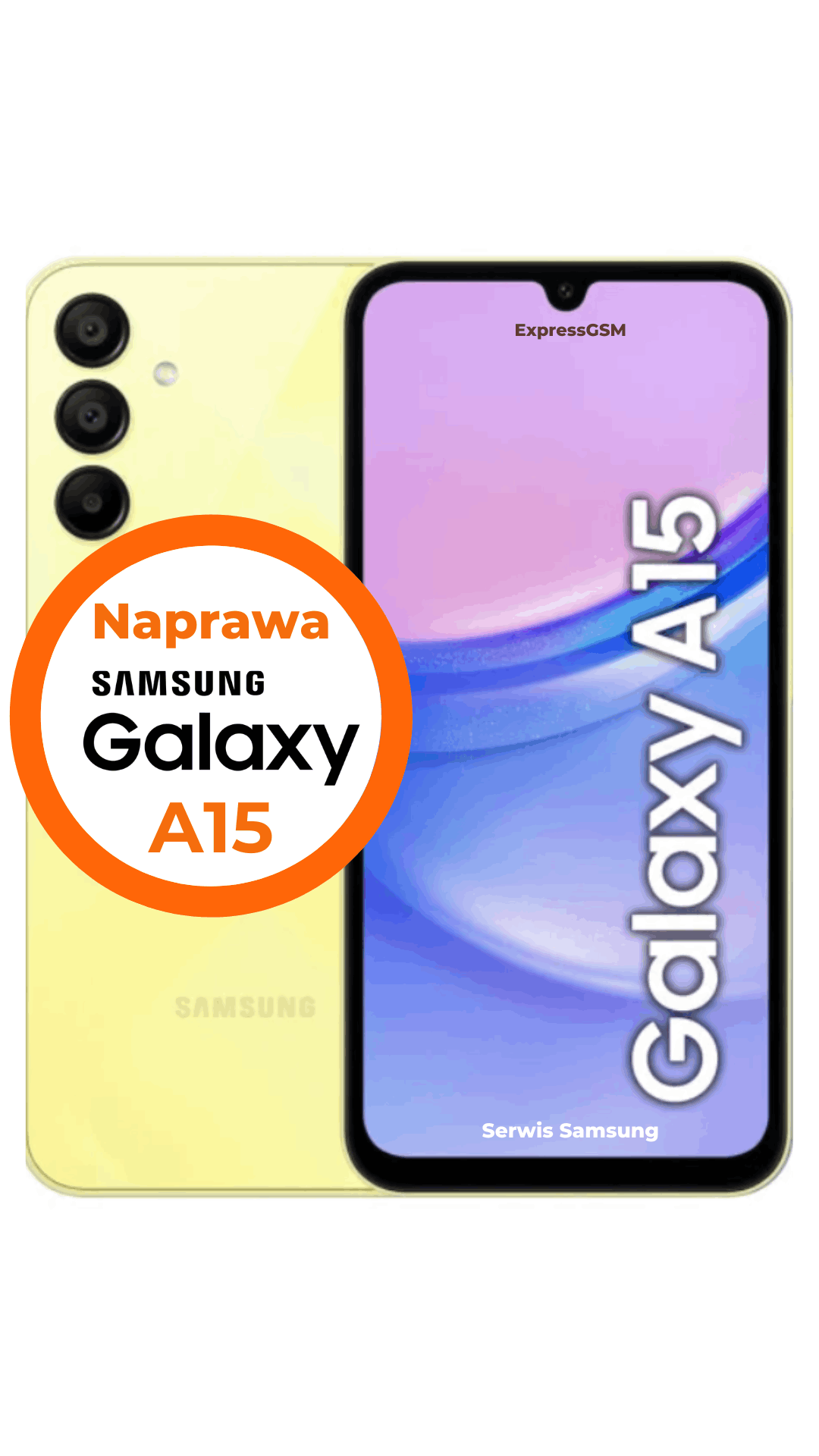 Naprawa Samsung A15