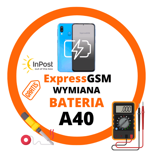 Wymiana baterii Samsung A40 w Warszawie
