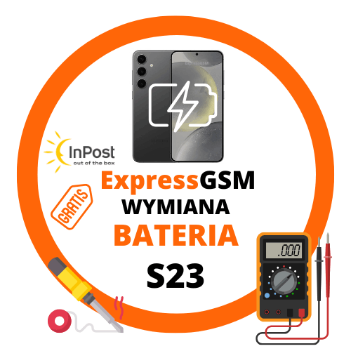 Wymiana baterii Samsung S23 wysyłkowa naprawa
