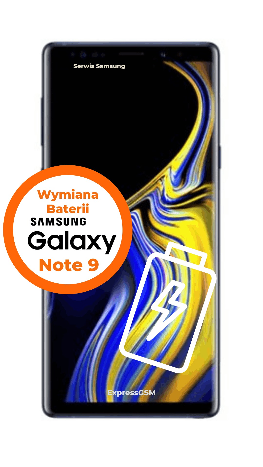 Fumble Squeak single Naprawa Samsung Note 9 🔵 | Wymiana Szybki Samsung Note 9
