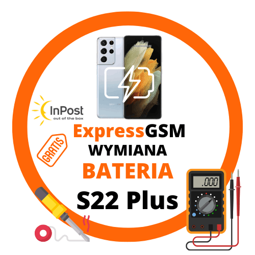 Wymiana baterii Samsung S22 Plus wysyłkowa naprawa