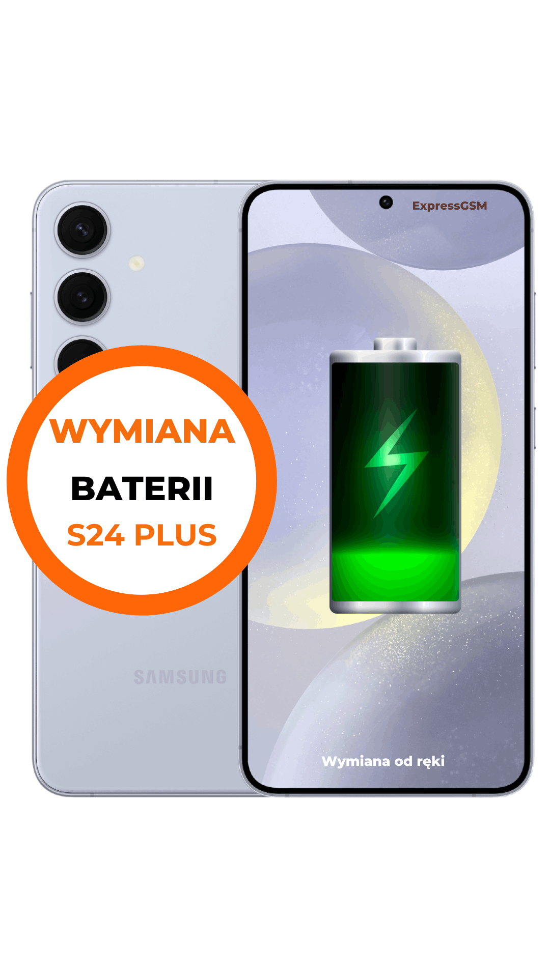 Naprawa Samsung S24 Plus Warszawa – bateria, wyświetlacz i inne usterki
