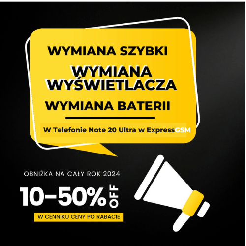 Naprawa Samsung note 20