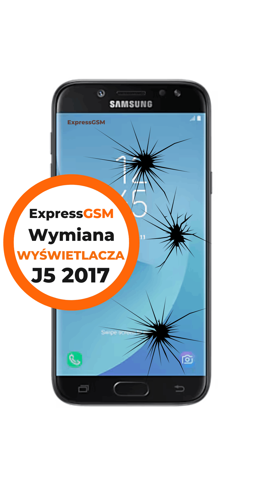 Wymiana wyświetlacza Samsung J5 2017