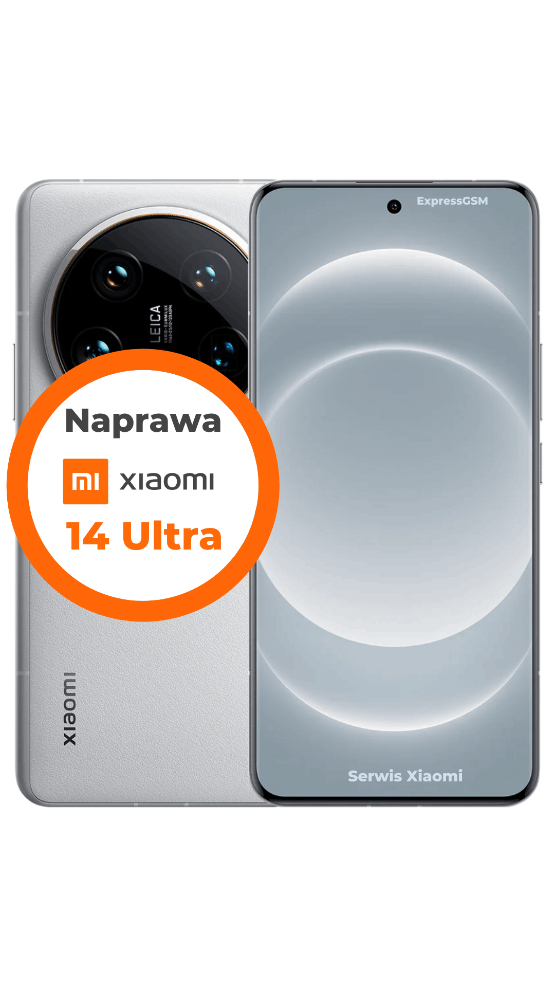 Wymiana szybki Xiaomi 14 Ultra w serwisie Warszawa